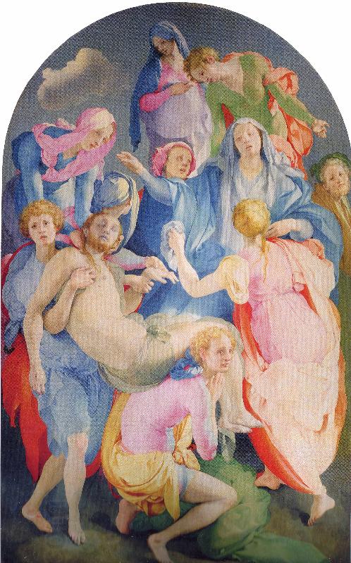 Jacopo Pontormo Deposition from the Cross oil painting picture